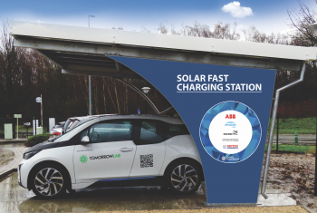 Mutec installeert Solar Fast Charging Station bij Living Tomorrow!